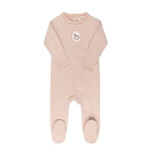 Cozy Pink Striped Footie for Kids